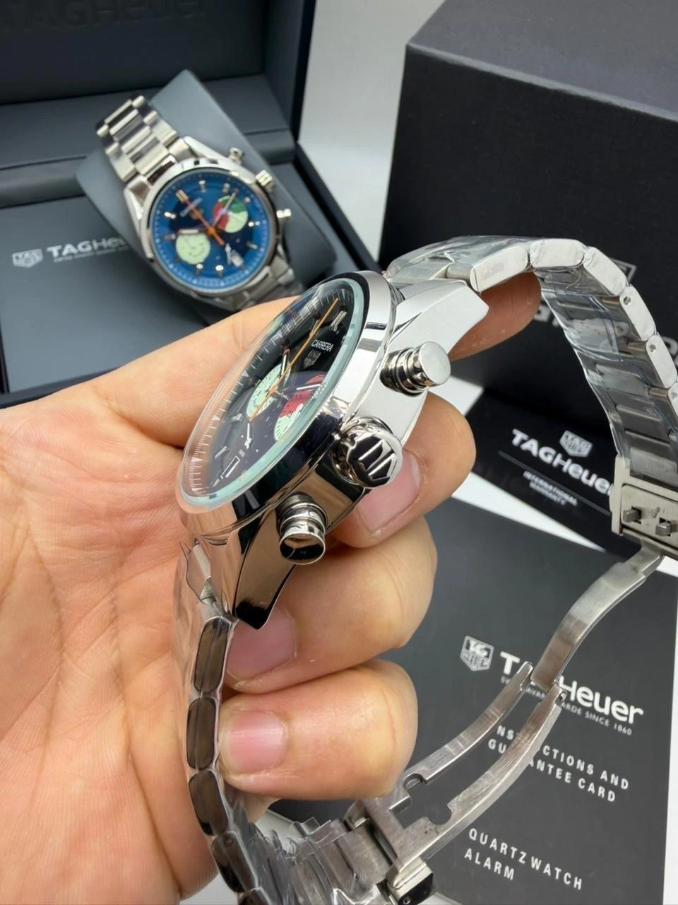 TAG Heuer Carrera 44mm - AÇO MOSTRADOR PRETO - Imagem 2