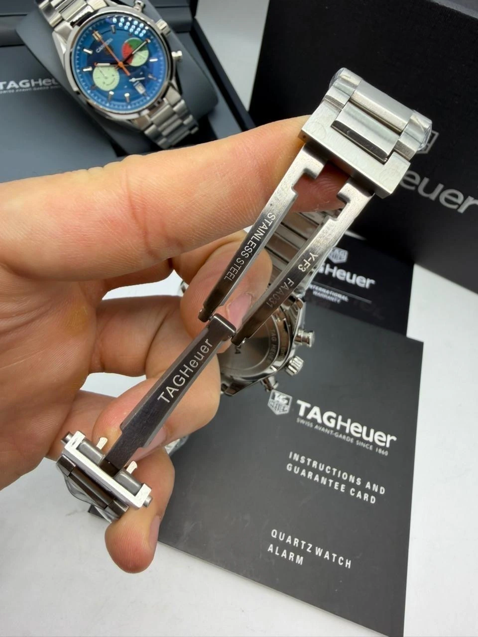 TAG Heuer Carrera 44mm - AÇO MOSTRADOR BRANCO - Imagem 2