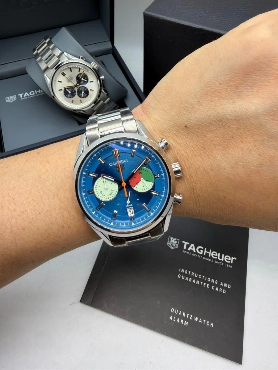 TAG Heuer Carrera 44mm - AÇO aMOSTRADOR AZUL - Imagem 2