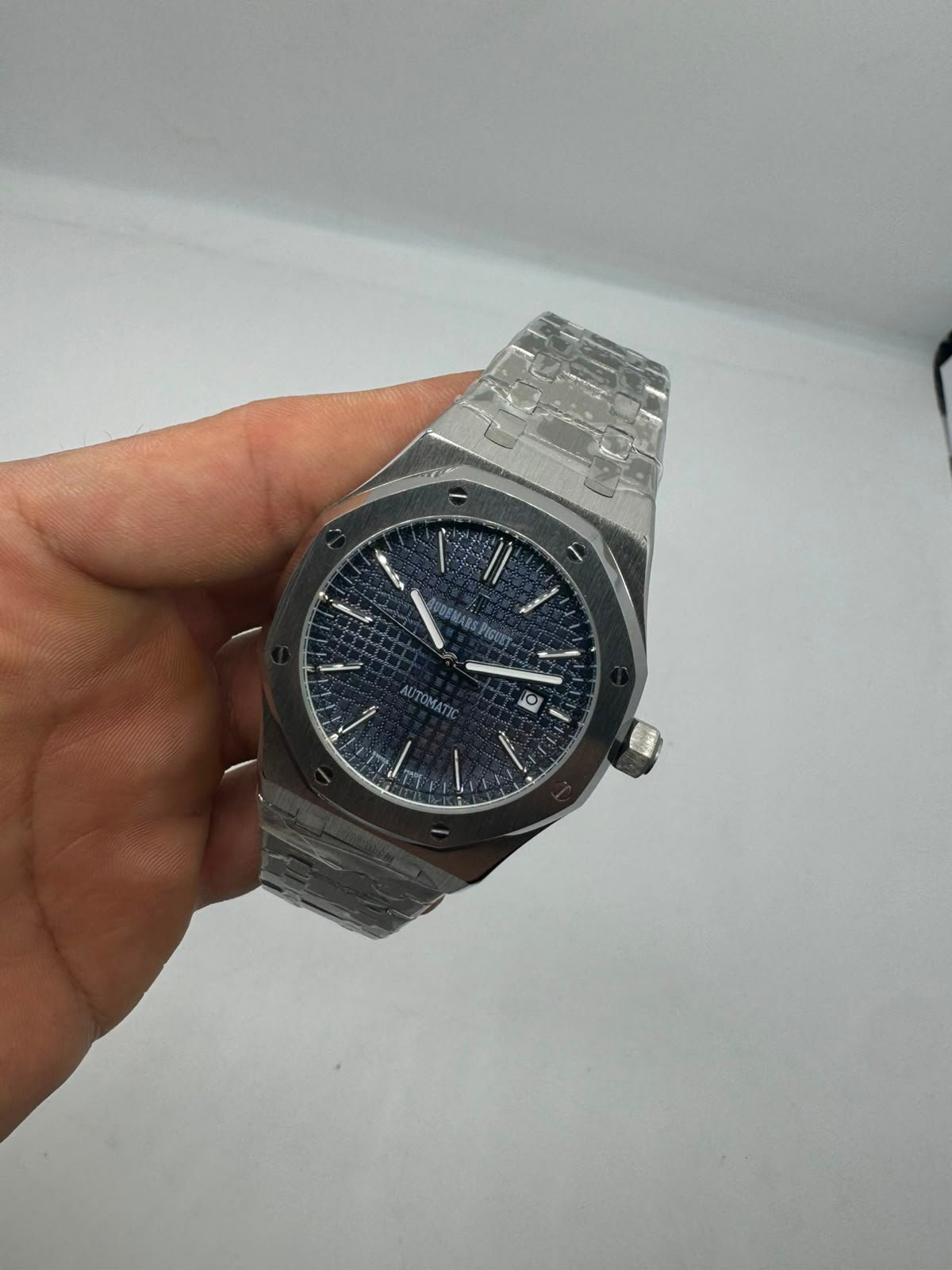 Audemars Piguet Royal Oak 42mm - Aço Mostrador Azul - Imagem 2