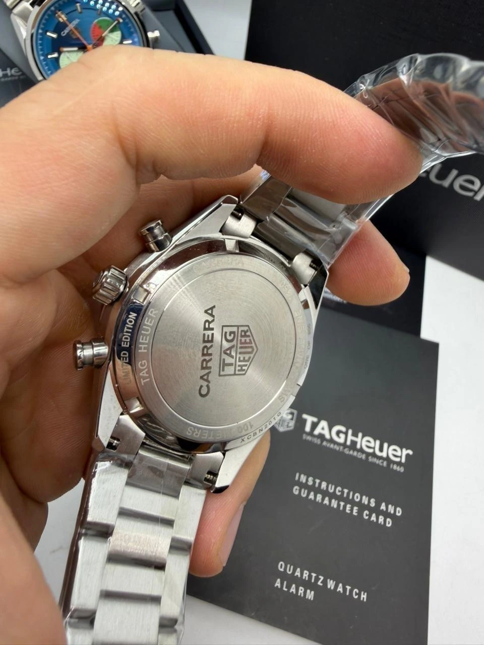 TAG Heuer Carrera 44mm - AÇO MOSTRADOR BRANCO - Imagem 3