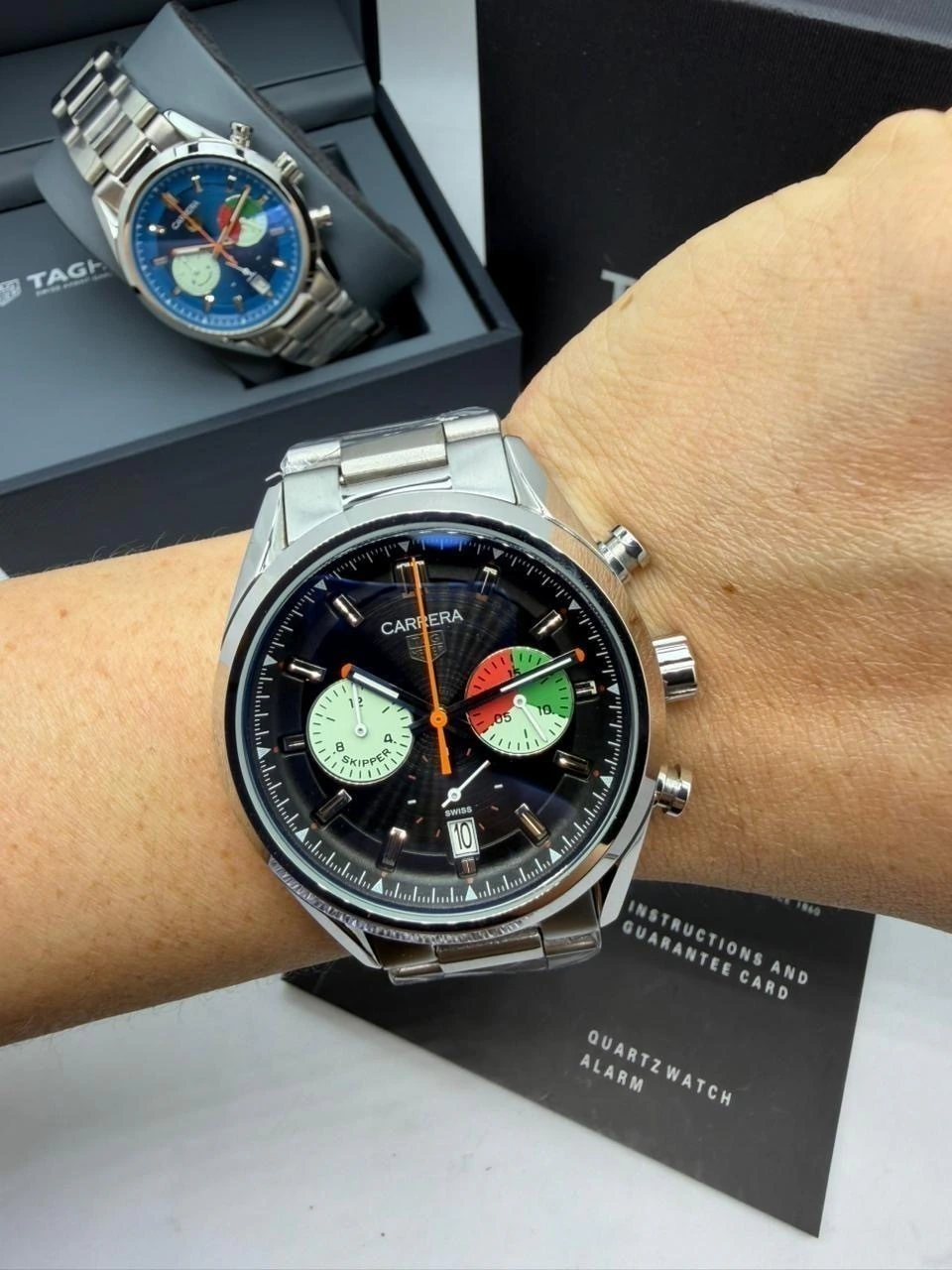 TAG Heuer Carrera 44mm - AÇO MOSTRADOR PRETO - Imagem 3