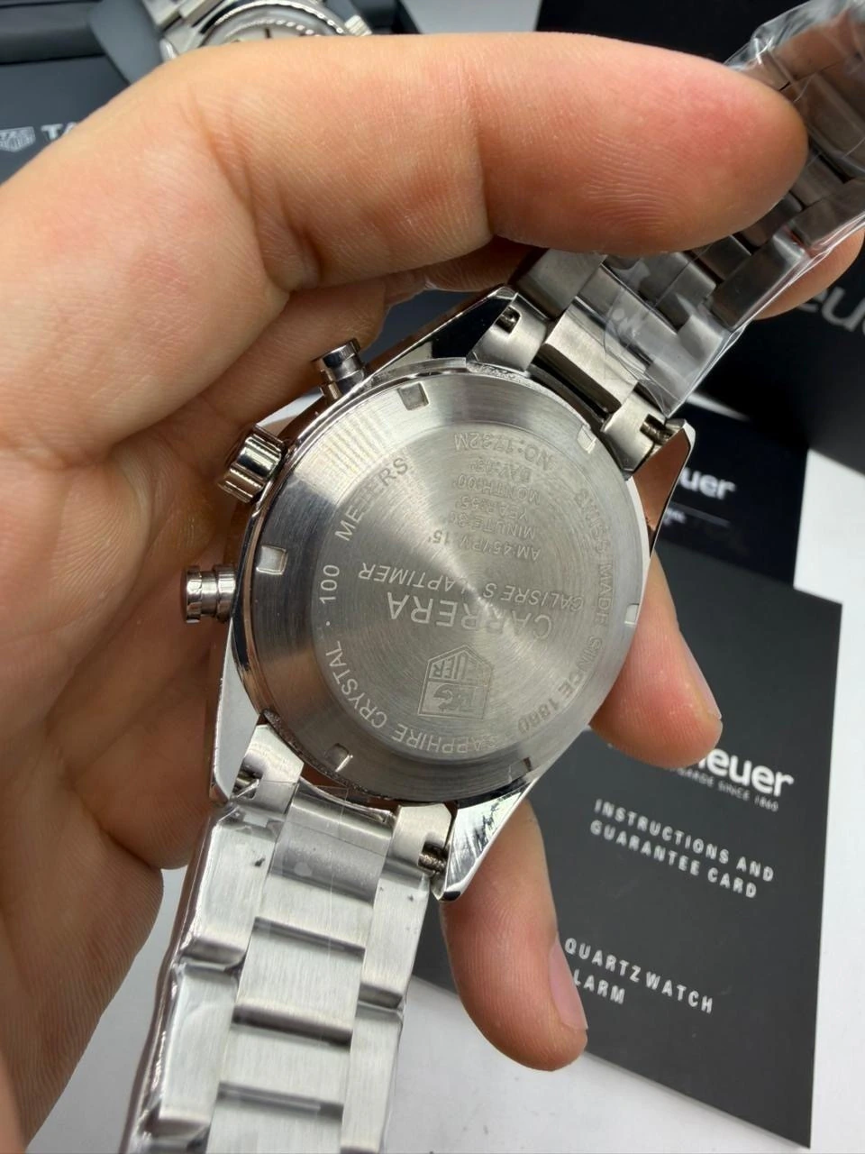 TAG Heuer Carrera 44mm - AÇO aMOSTRADOR AZUL - Imagem 3