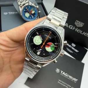 TAG Heuer Carrera 44mm - AÇO MOSTRADOR PRETO