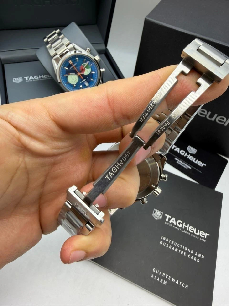 TAG Heuer Carrera 44mm - AÇO MOSTRADOR PRETO - Imagem 4