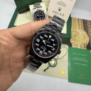 Air-King Ox-black - 40mm - AÇO PRETO/MOSTRADOR PRETO