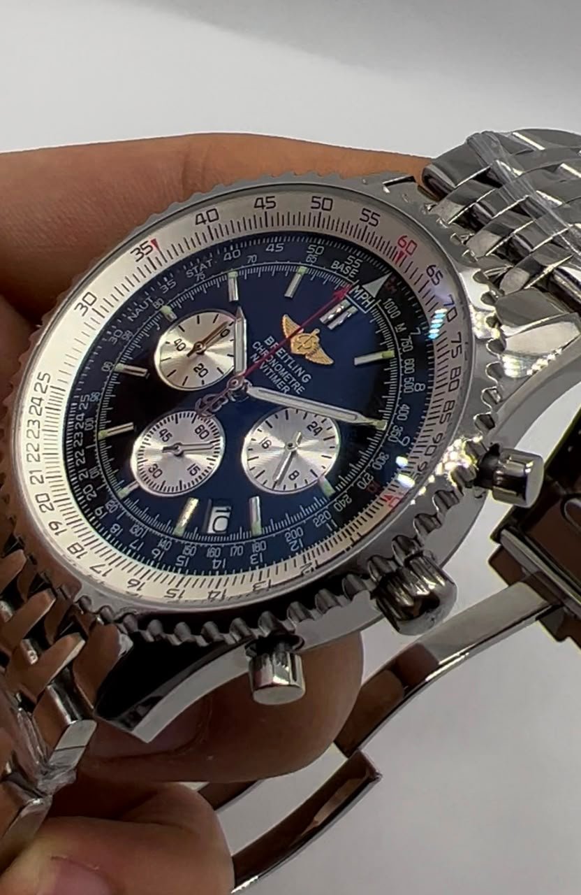 Breitling Navitimer 46mm - Aço Mostrador Branco - Imagem 4
