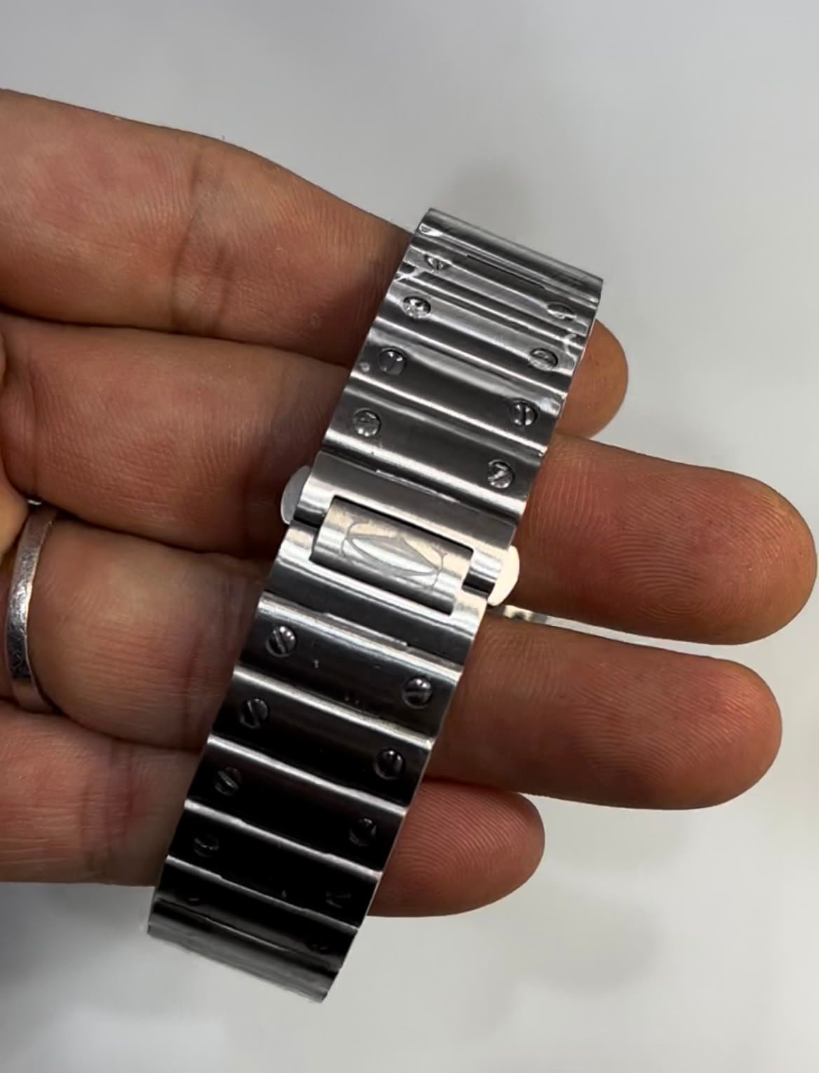 Cartier Santos Dumont 40mm - Aço Mostrador Branco - Imagem 4