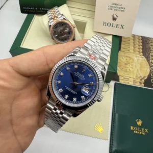 Datejust 32mm - AÇO MOSTRADOR AZUL