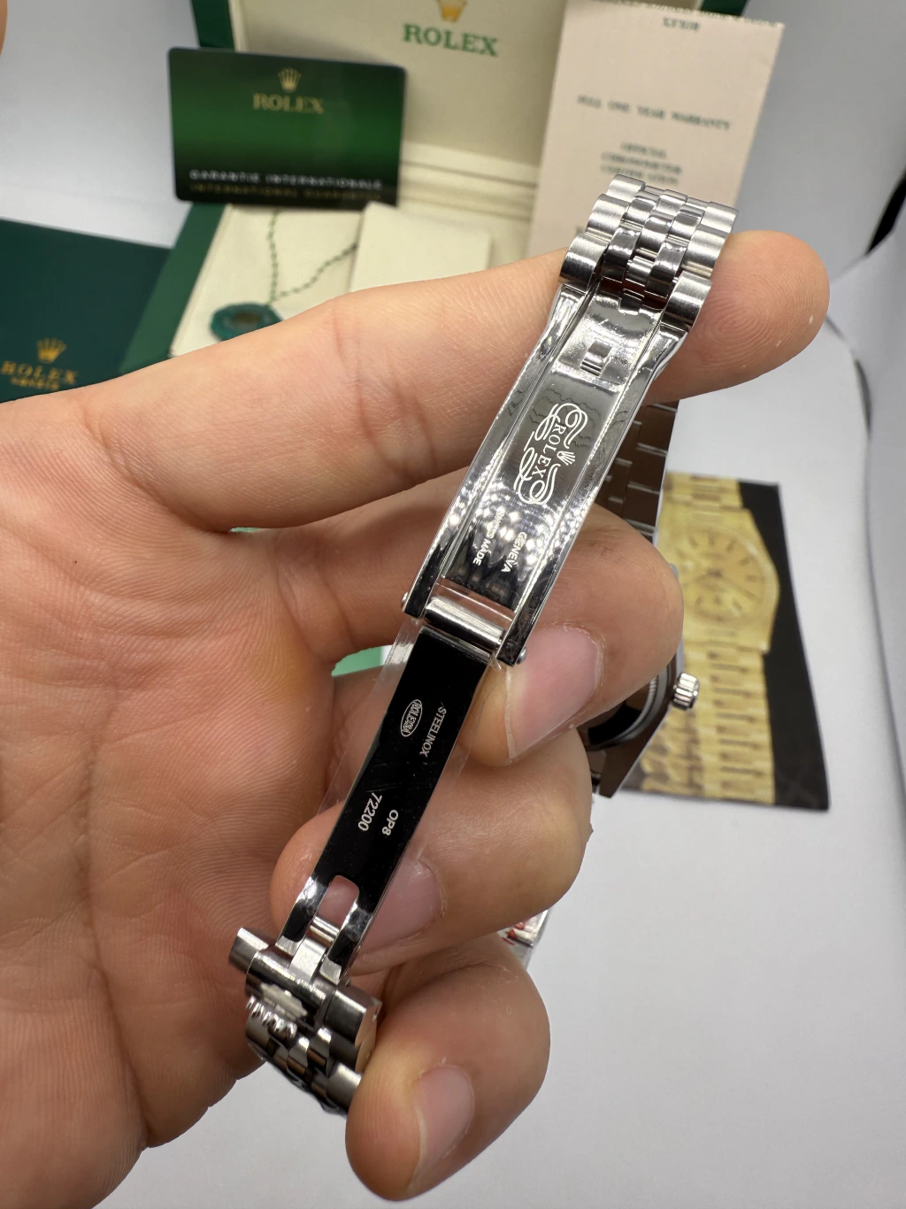 Datejust 32mm - AÇO MOSTRADOR ROSE - Imagem 4