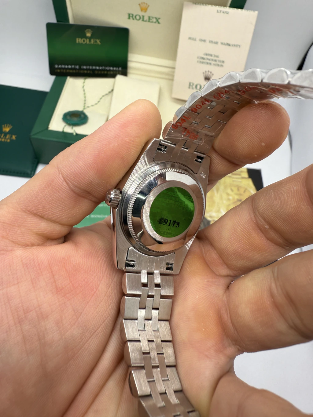 Datejust 32mm - AÇO MOSTRADOR ROSE - Imagem 5