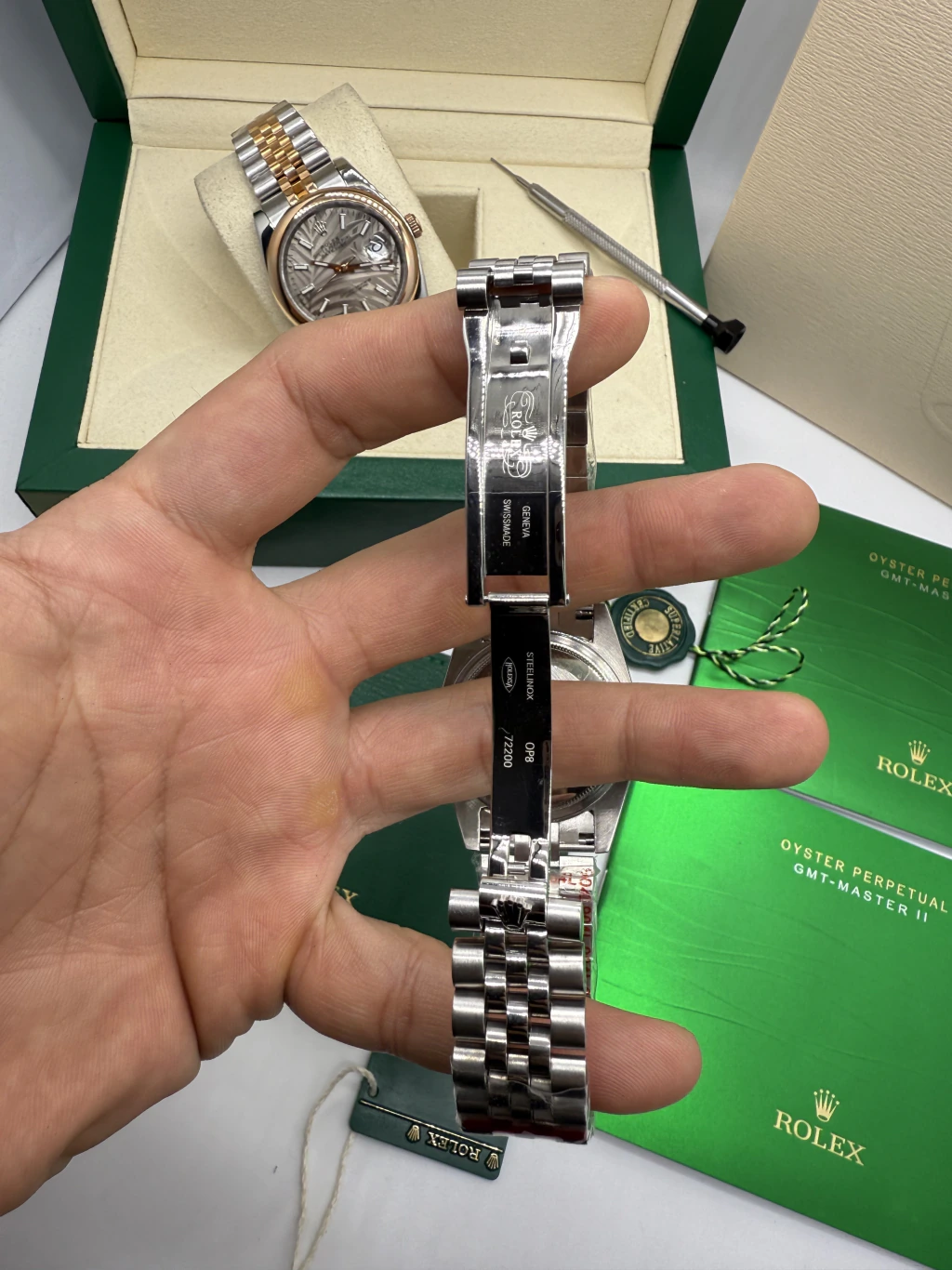 Datejust 40mm - AÇO MOSTRADOR PRETO - Imagem 4