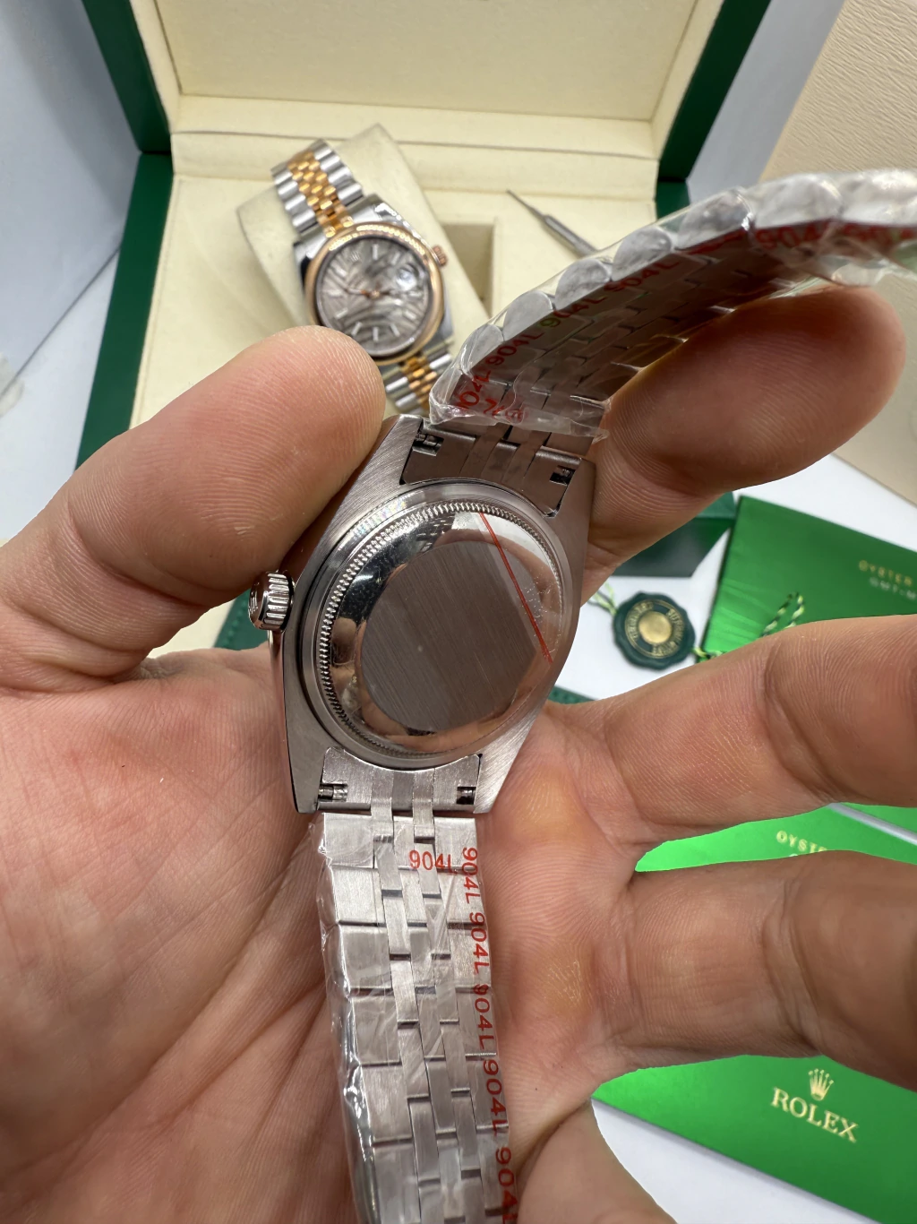 Datejust 40mm - AÇO MOSTRADOR PRETO - Imagem 5