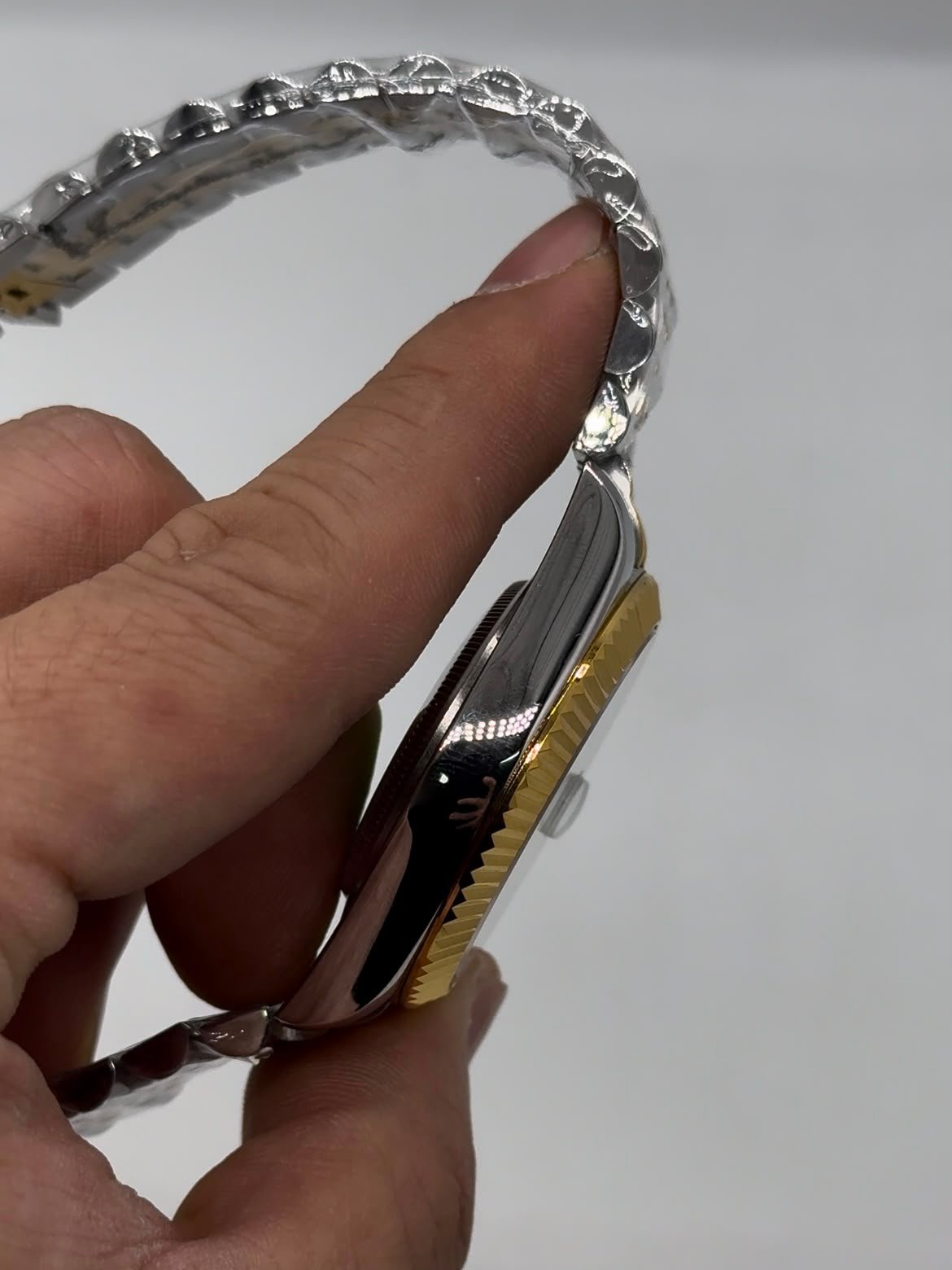 Datejust 40mm - AÇO COM DOURADO MOSTRADOR BRANCO - Imagem 3