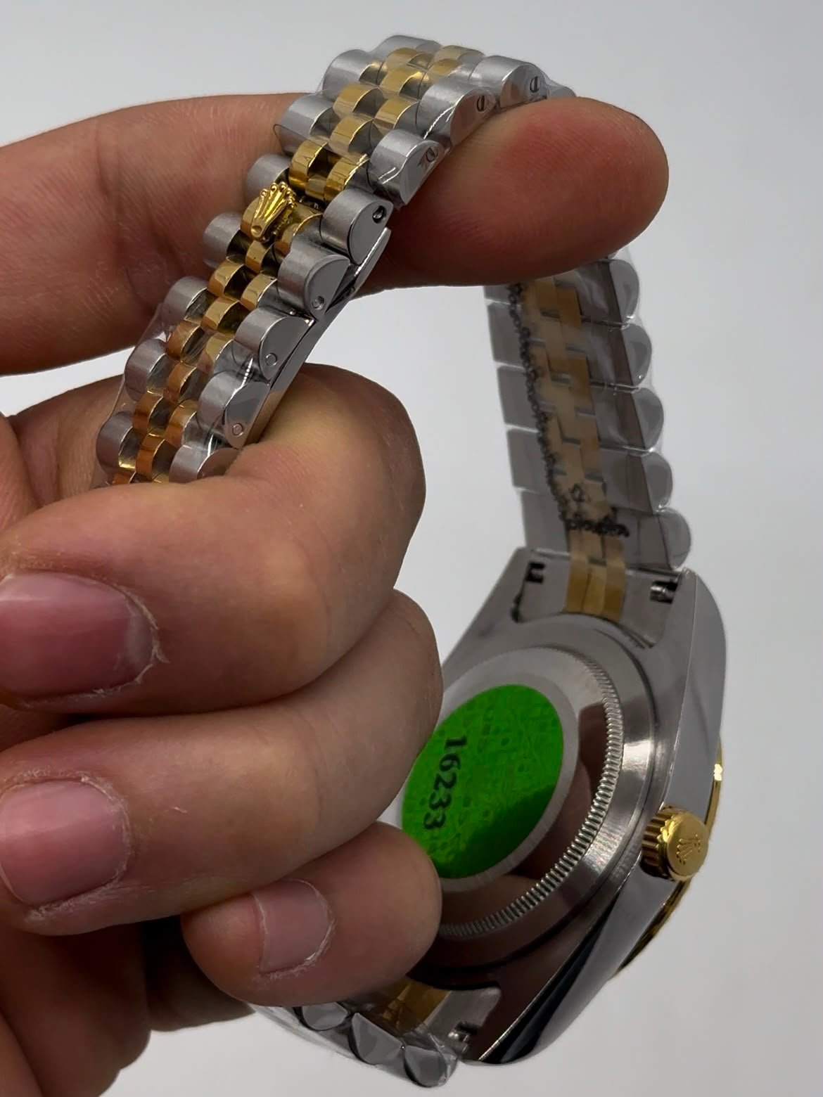 Datejust 40mm - AÇO COM DOURADO MOSTRADOR BRANCO - Imagem 5