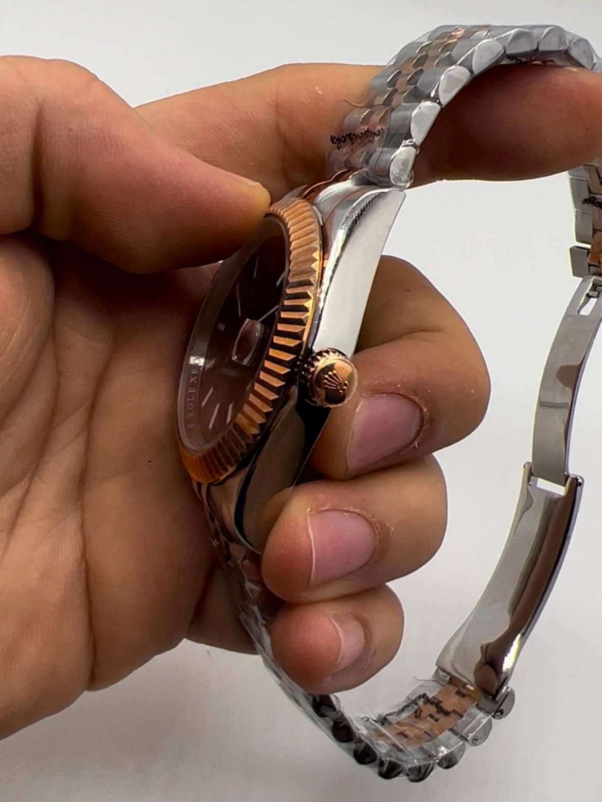 Datejust 40mm - AÇO COM ROSE MOSTRADOR CHOCOLATE - Imagem 4