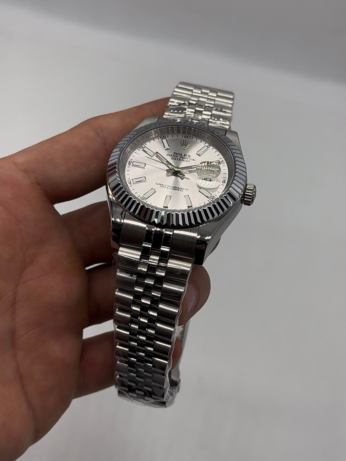 Datejust 40mm - AÇO MOSTRADOR BRANCO - Imagem 3