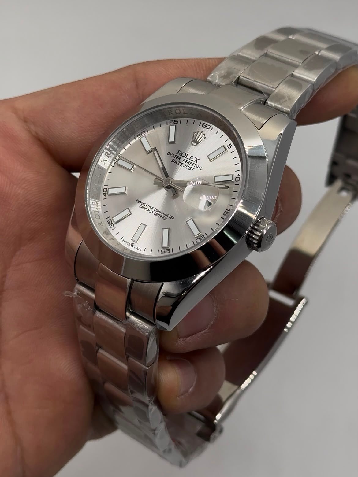 Datejust 40mm - AÇO MOSTRADOR BRANCO - Imagem 3