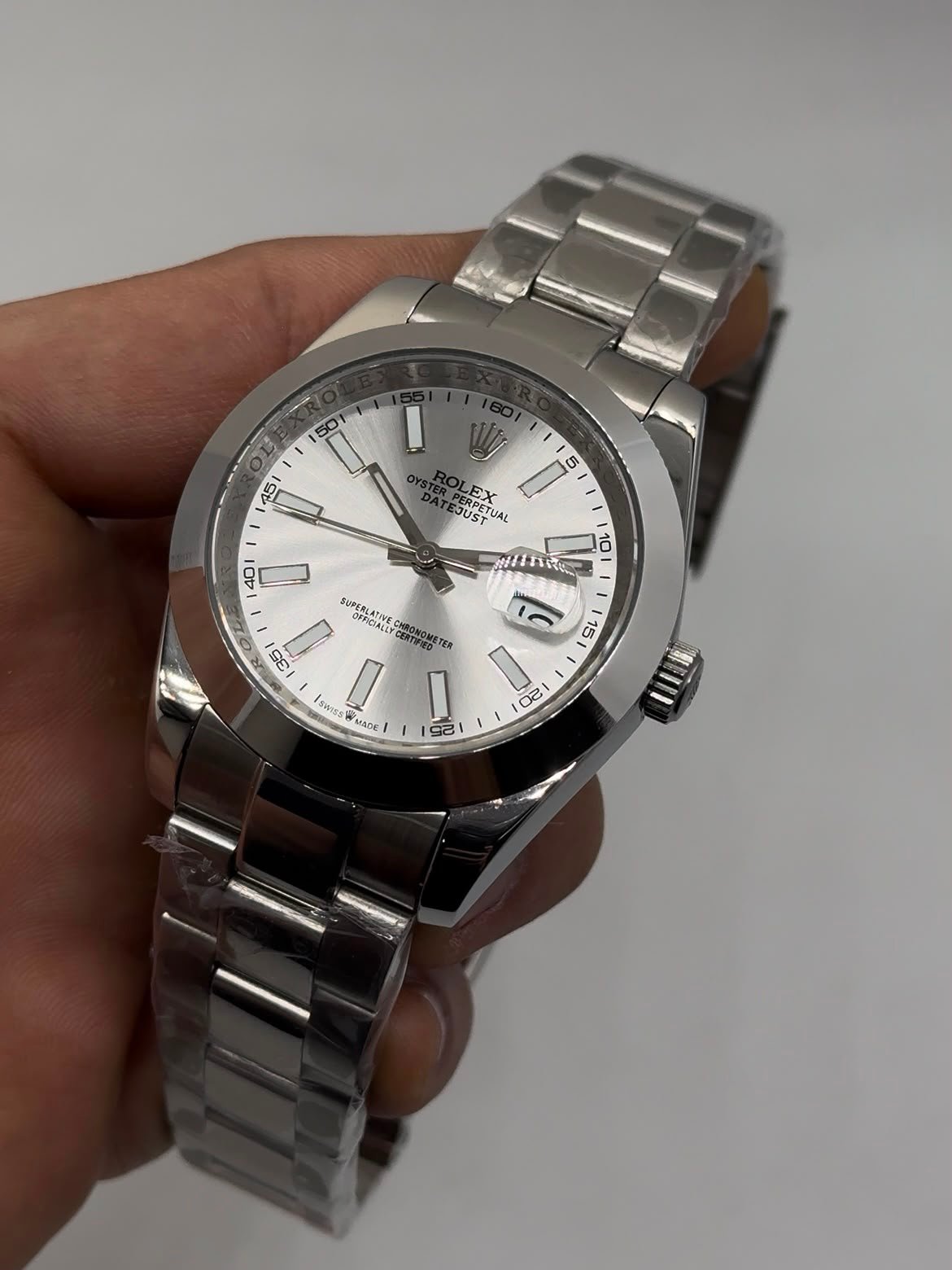 Datejust 40mm - AÇO MOSTRADOR BRANCO - Imagem 4