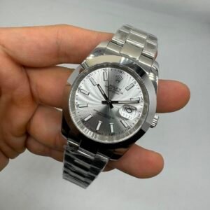 Datejust 40mm - AÇO MOSTRADOR BRANCO