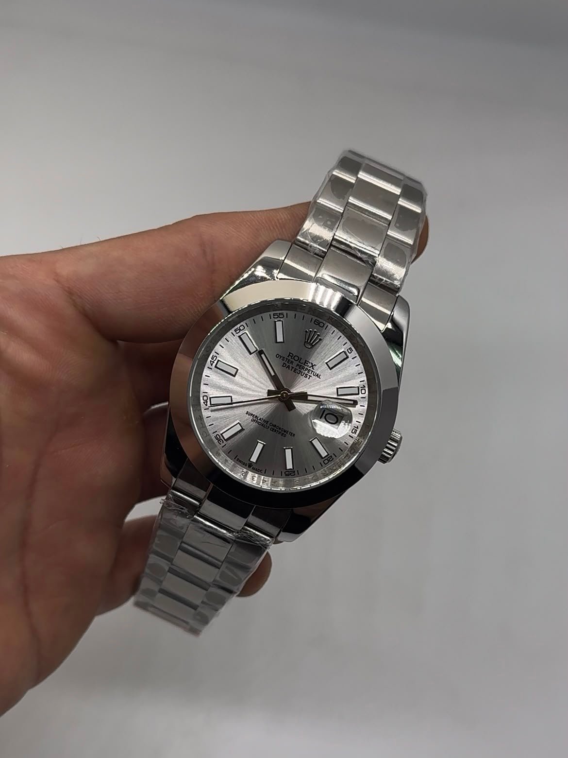 Datejust 40mm - AÇO MOSTRADOR BRANCO - Imagem 5