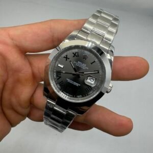 Datejust 40mm - AÇO MOSTRADOR CINZA