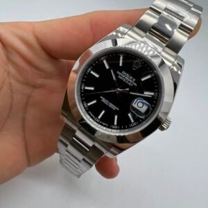 Datejust 40mm - AÇO MOSTRADOR PRETO