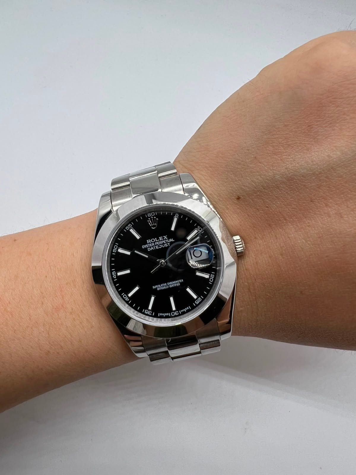 Datejust 40mm - AÇO MOSTRADOR PRETO - Imagem 5