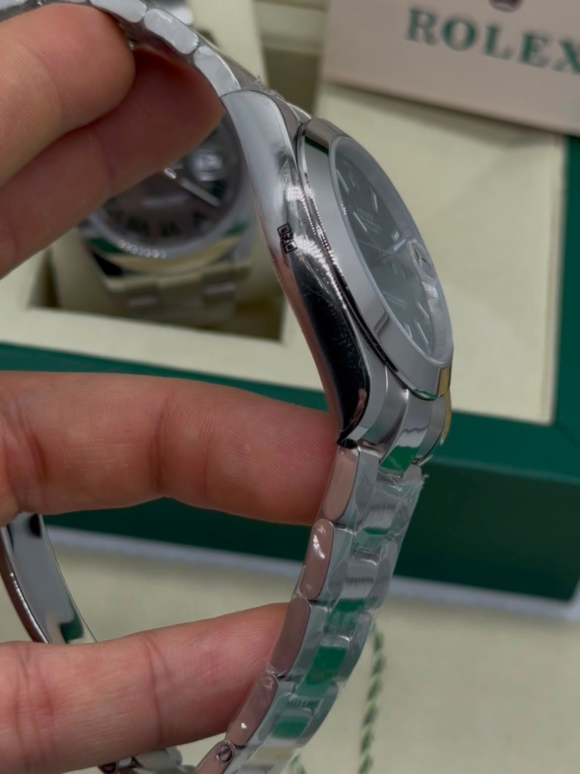 Datejust 40mm - AÇO MOSTRADOR VERDE - Imagem 3
