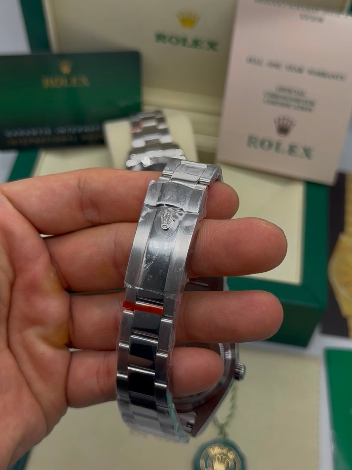 Datejust 40mm - AÇO MOSTRADOR VERDE - Imagem 5