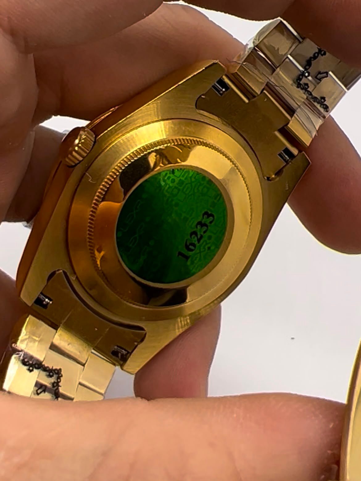 Day-Date President 40mm - AÇO DOURADO MOSTRADOR PRETO - Imagem 5