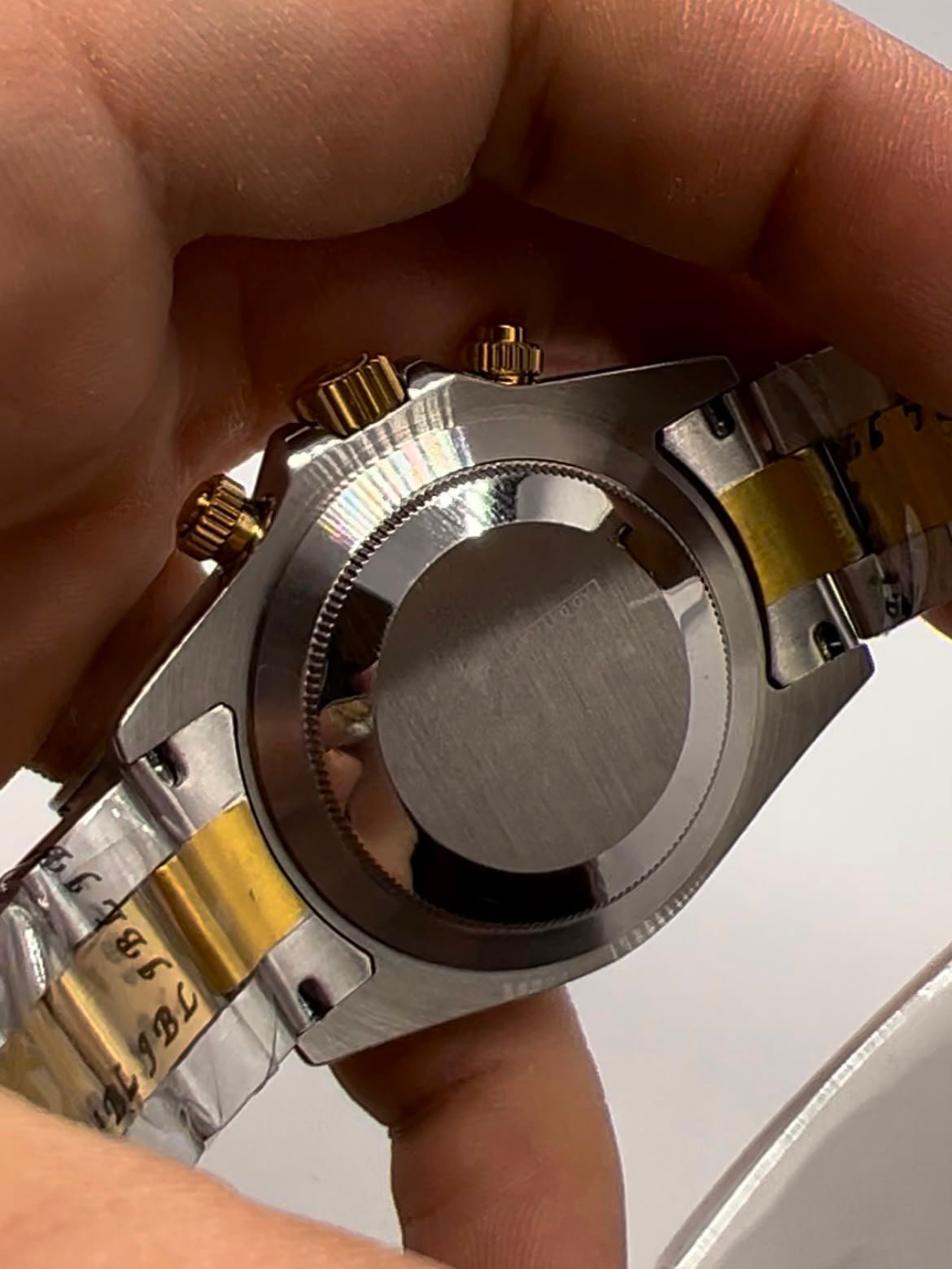 Daytona 40mm - AÇO COM DOURADO MOSTRADOR BRANCO - Imagem 3