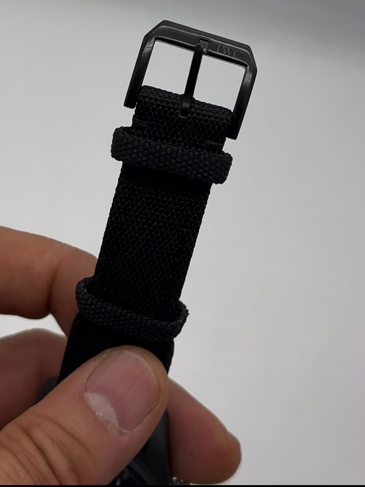 IWC Pilot Chronograph 41mm - Aço black Mostrador Preto - Nylon - Imagem 5