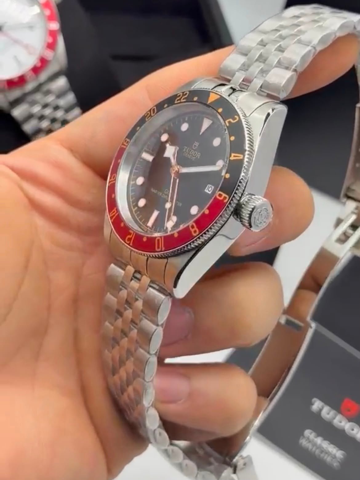 Tudor Black Bay GMT COCA-COLA 41mm - AÇO MOSTRADOR PRETO - Imagem 5