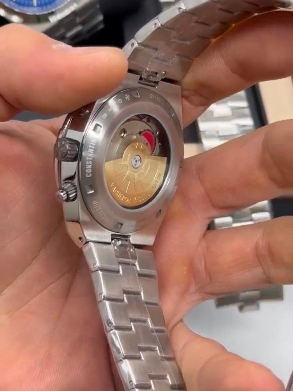 Vacheron Constantin 40mm - Aço mostrador cinza - Imagem 2