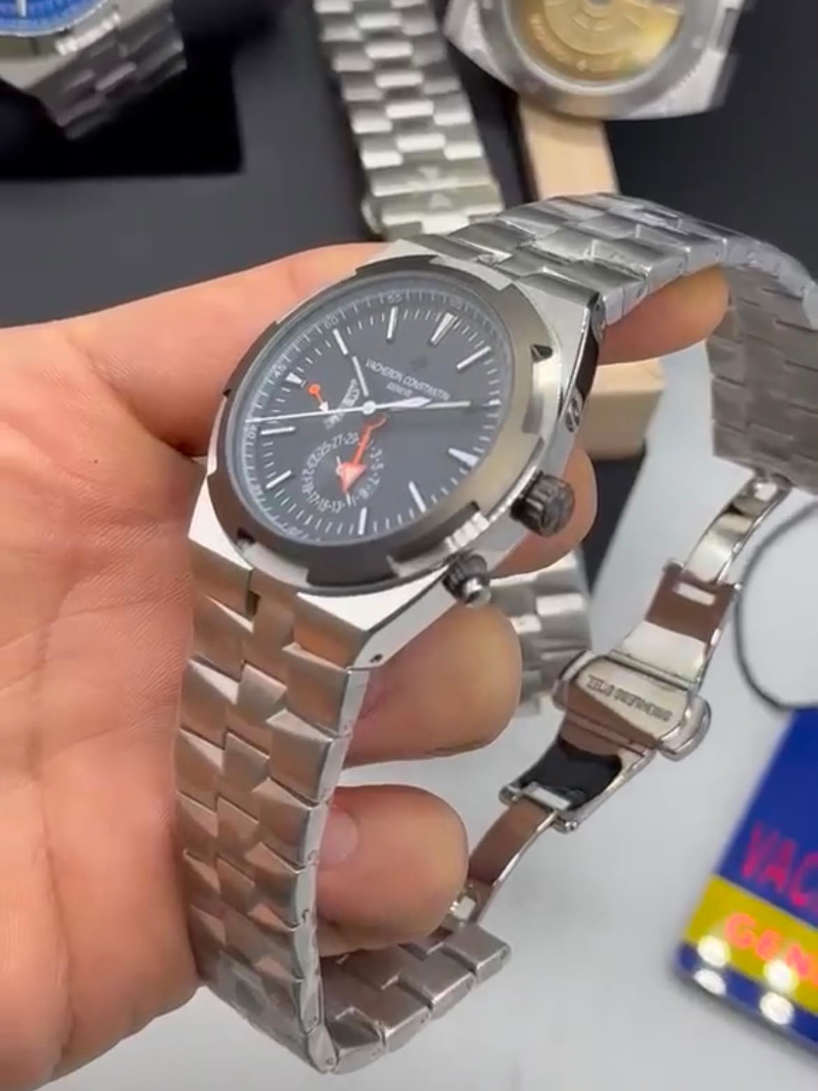 Vacheron Constantin 40mm - Aço mostrador cinza - Imagem 3