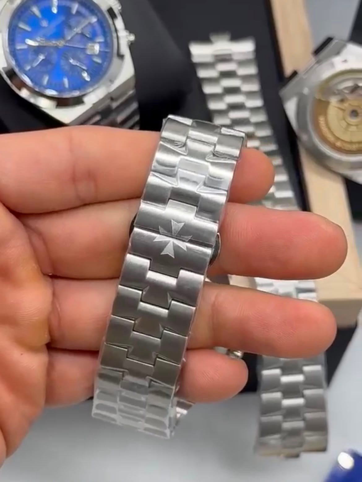 Vacheron Constantin 40mm - Aço mostrador verde - Imagem 2