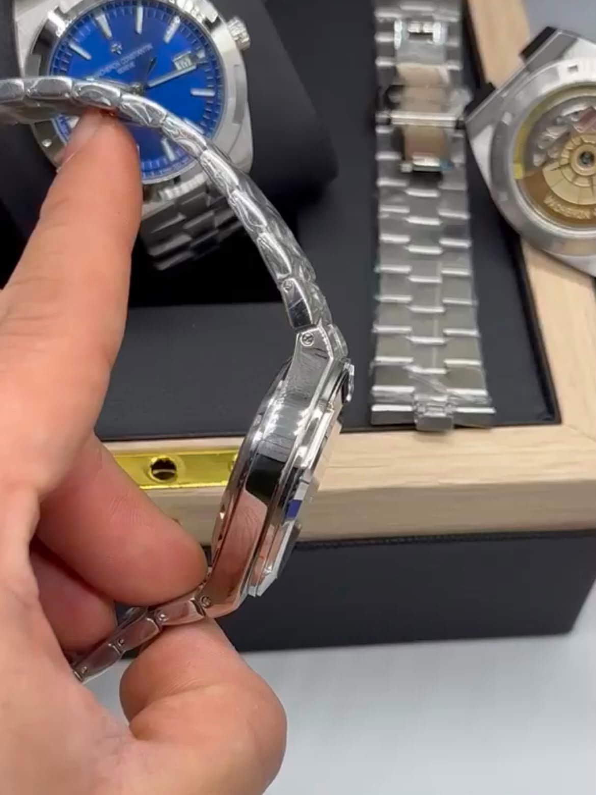 Vacheron Constantin 40mm - Aço mostrador verde - Imagem 2