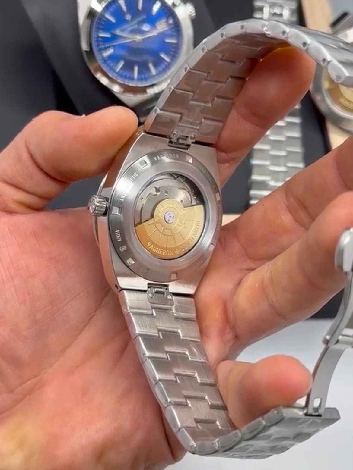 Vacheron Constantin 40mm - Aço mostrador verde - Imagem 4