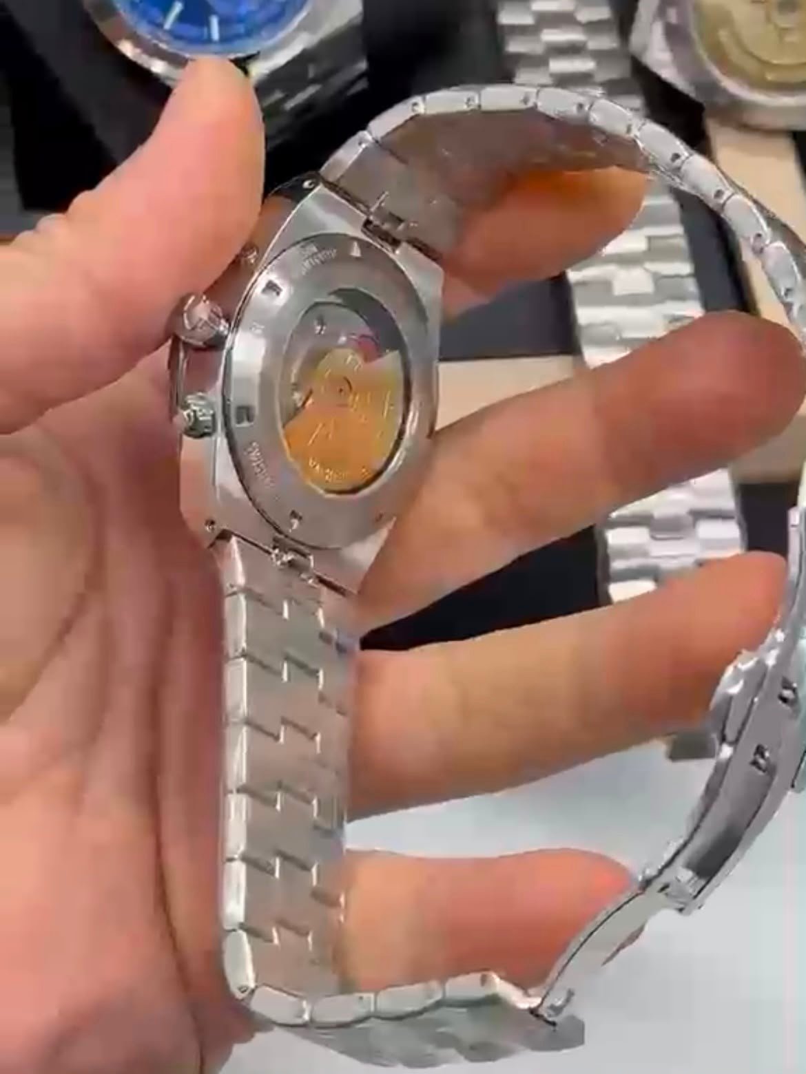 Vacheron Constantin 40mm - Aço mostrador preto - Imagem 4