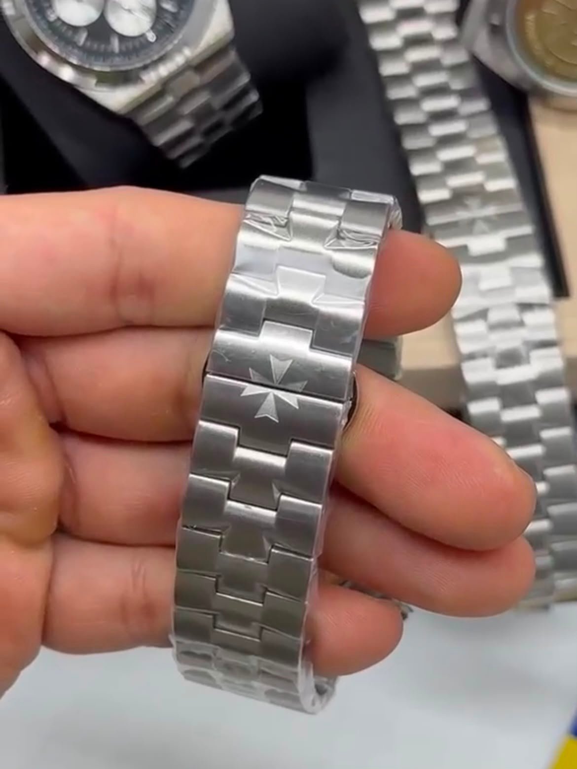Vacheron Constantin 40mm - prata Aço mostrador azul - Imagem 4