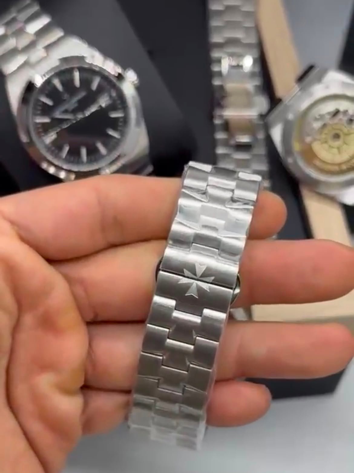 Vacheron Constantin 40mm - prata Aço mostrador azul - Imagem 2