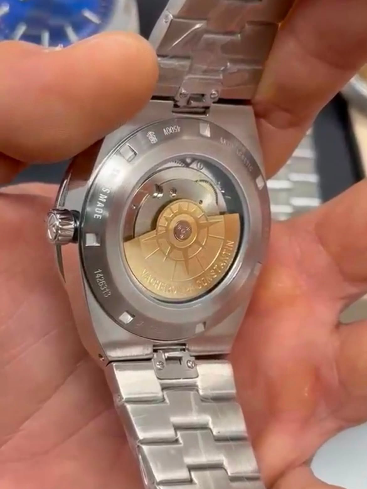 Vacheron Constantin 40mm - Aço prata mostrador marrom - Imagem 2
