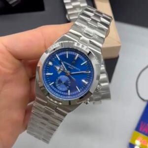 Vacheron Constantin 40mm - Aço mostrador azul