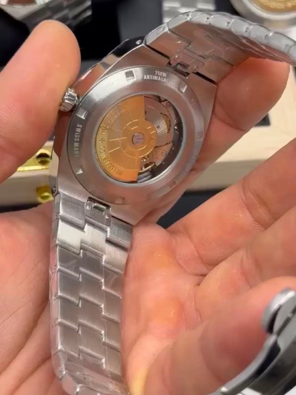 Vacheron Constantin 40mm - Aço mostrador prata - Imagem 2