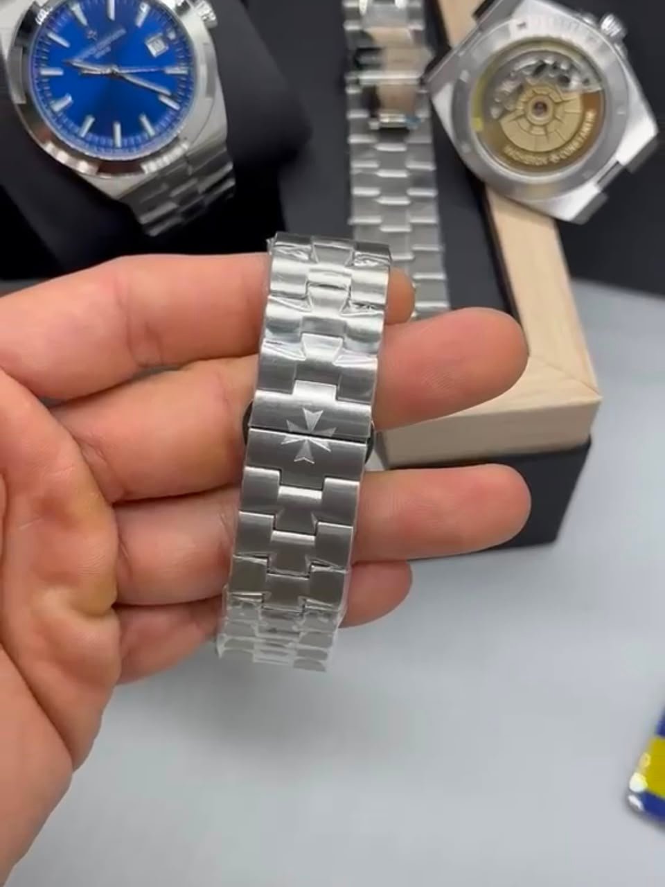 Vacheron Constantin 40mm - Aço mostrador prata - Imagem 5