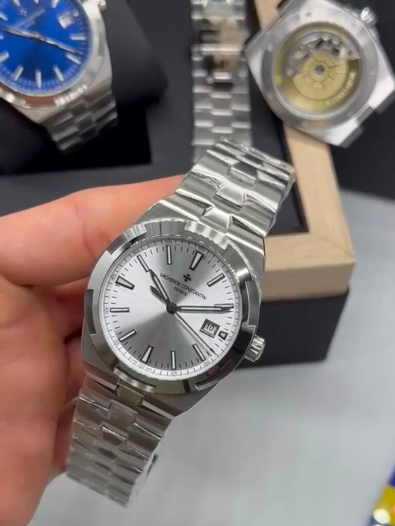 Vacheron Constantin 40mm - Aço mostrador prata