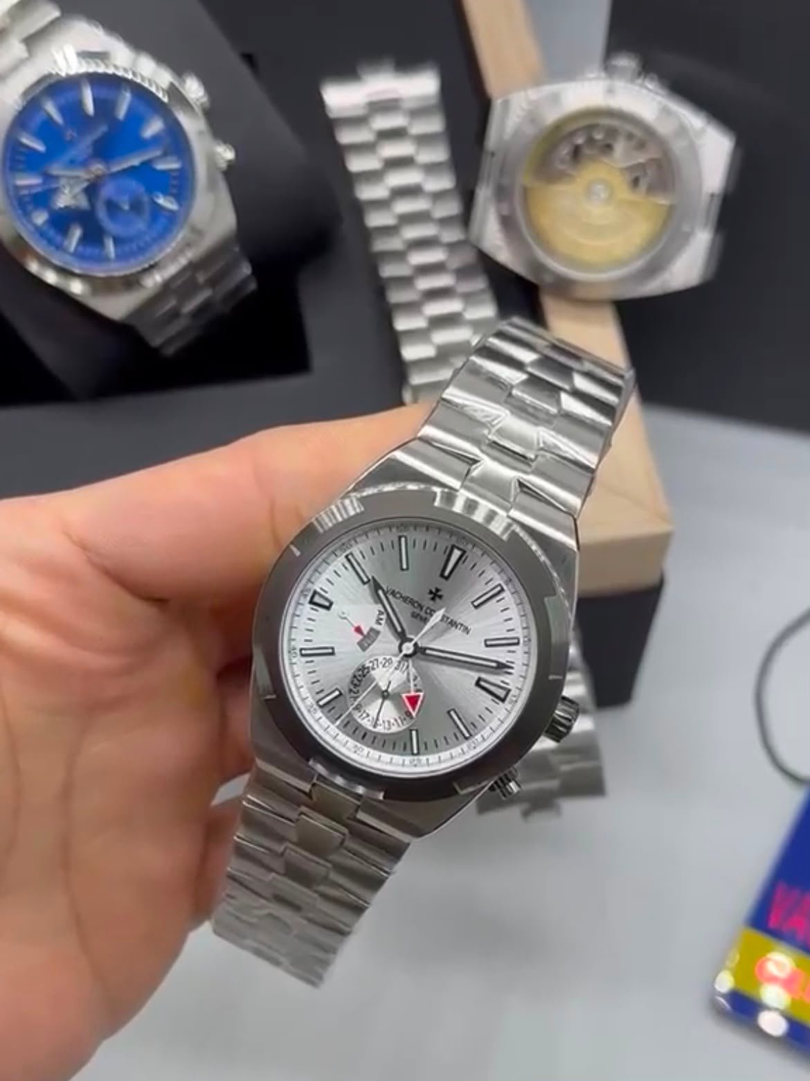Vacheron Constantin 40mm - Aço mostrador prata - Imagem 5