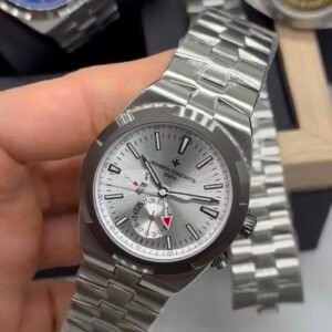 Vacheron Constantin 40mm - Aço mostrador prata