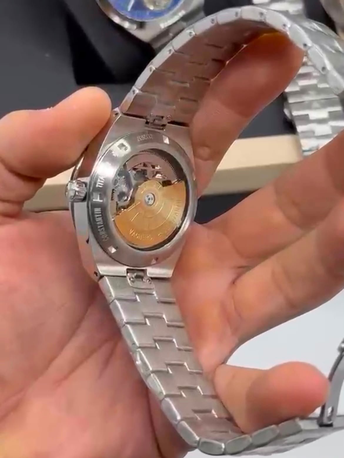 Vacheron Constantin 40mm - Aço mostrador verde - Imagem 3